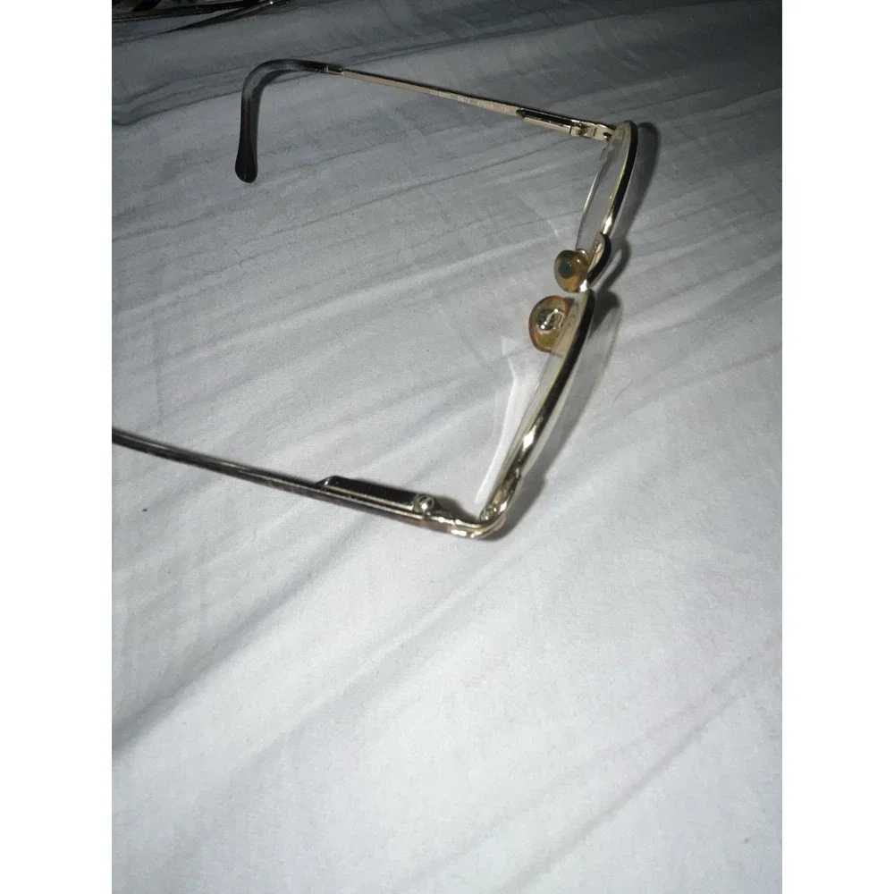 Luxottica Italian Metal Wire Rim Round Glasses Frames Only,G673 Lu2202,47-19-135